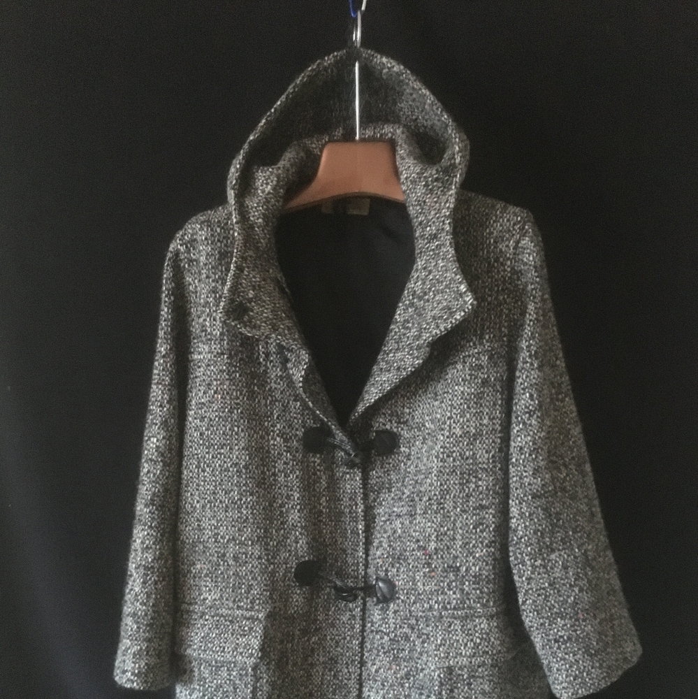 100% wool/laine coat